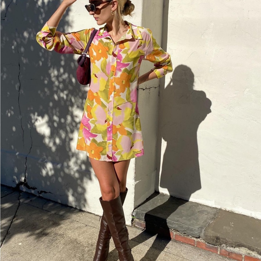 WITH JEAN floral dress